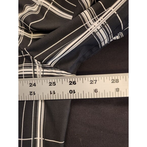 Vtg Flying Hoss‎ Ranch Wear Pearl Snap Shirt Western Guitar Skater Plaid XL XXL - Picture 12 of 16